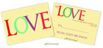 Valentine's Day Exchange Cards by Little Lamb Designs (L-O-V-E)